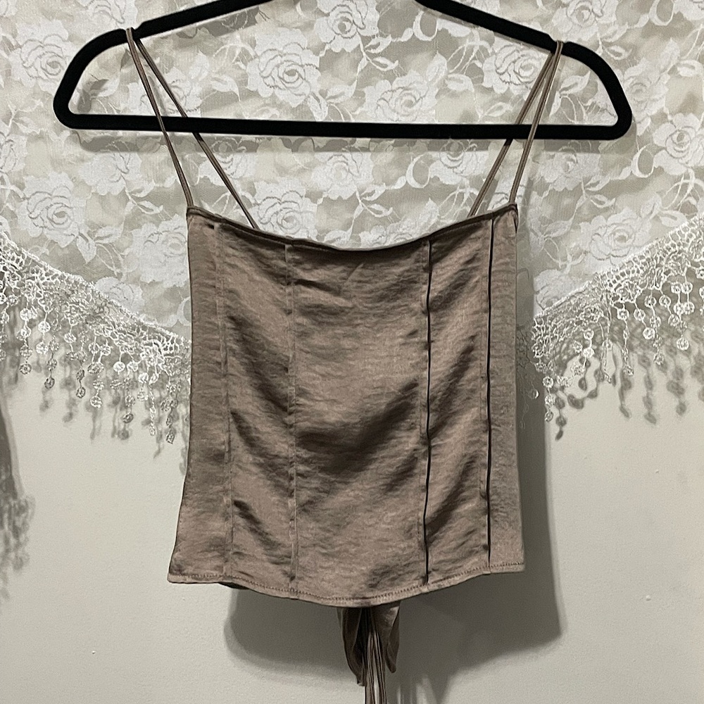 Urban Outfitters Lace-up Corset Top